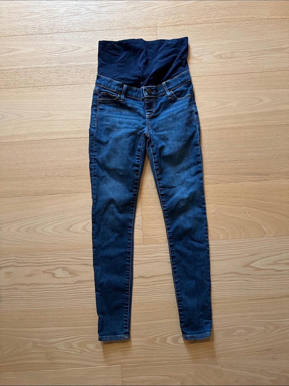 GAP Dark Blue Skinny Maternity Size 25